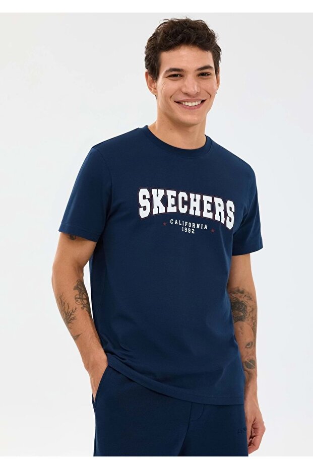 S2610122 m Regular T-Shirt Men's T-Shirt Dark Blue