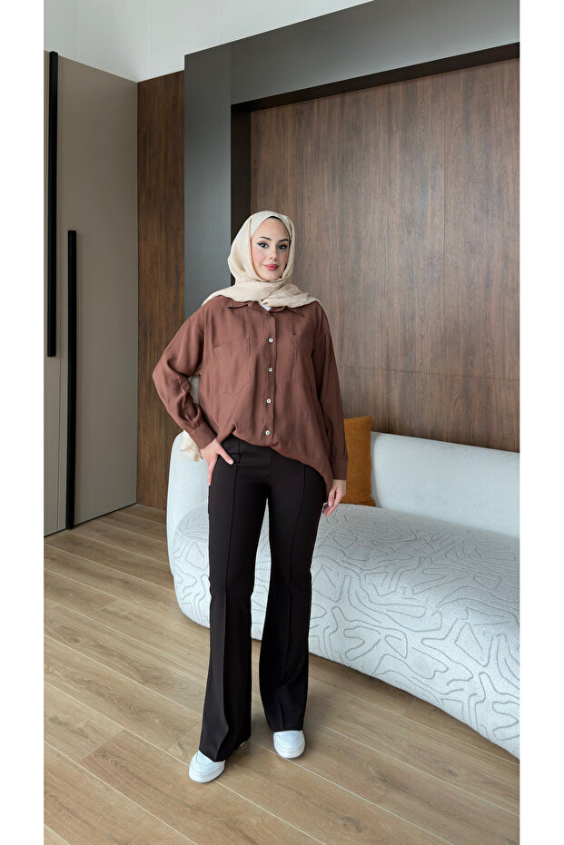 Flared Trousers - 2