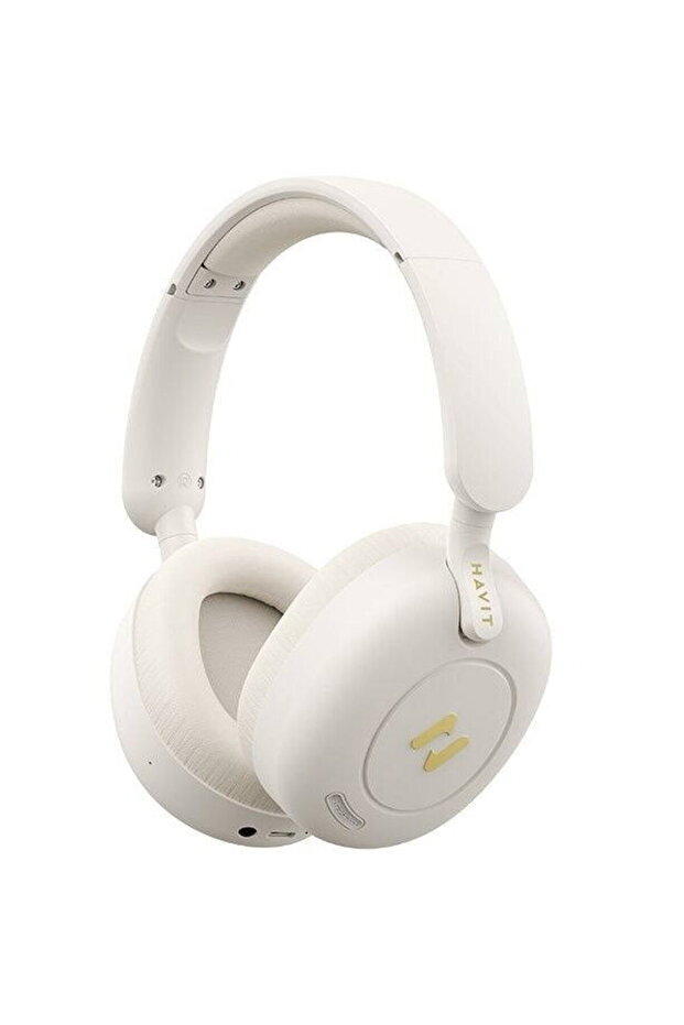 Casti wireless H655BT, Bluetooth 5.3, Bej