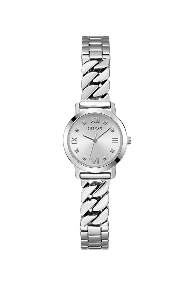 Ladies Silver Tone Analog Watch