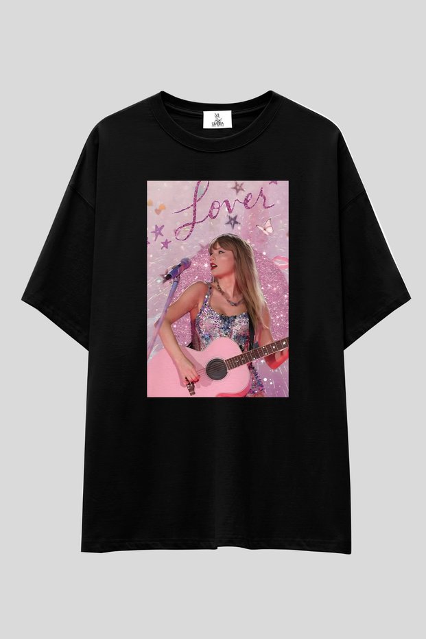 Taylor Swift T-Shirt | Unisex 100% Cotton Black & White Printed Custom Design Tee