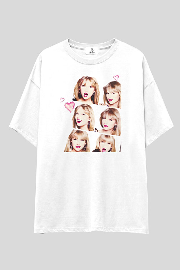 Taylor Swift T-Shirt | Unisex 100% Cotton Black & White Printed Custom Design Tee