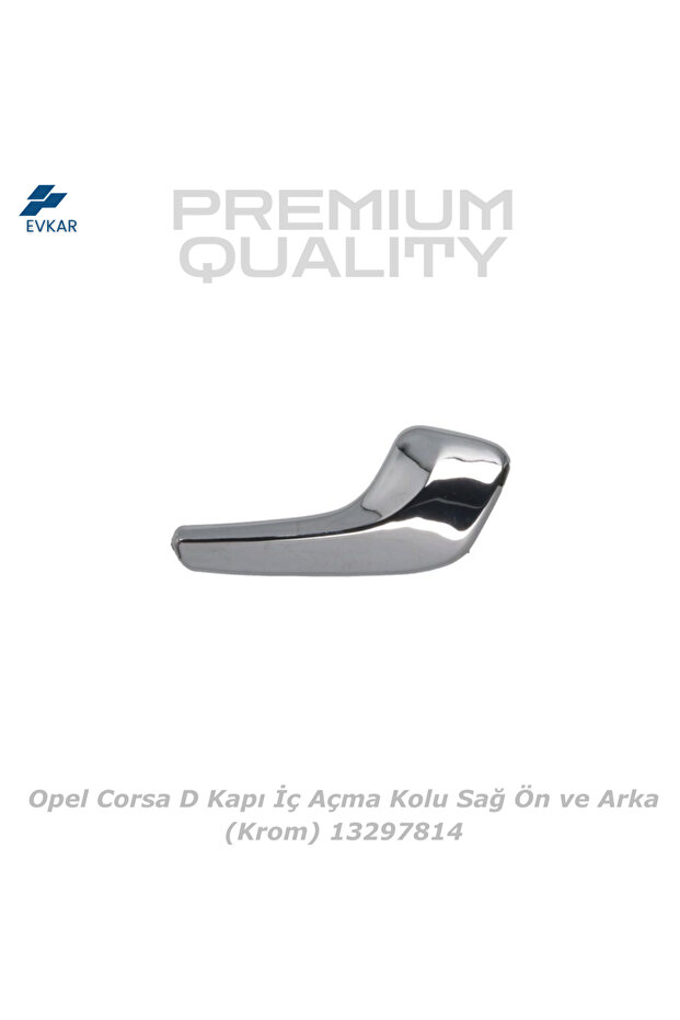 Opel Corsa D Door Inner Opening Handle Right Front and Rear (Chrome) 13297814
