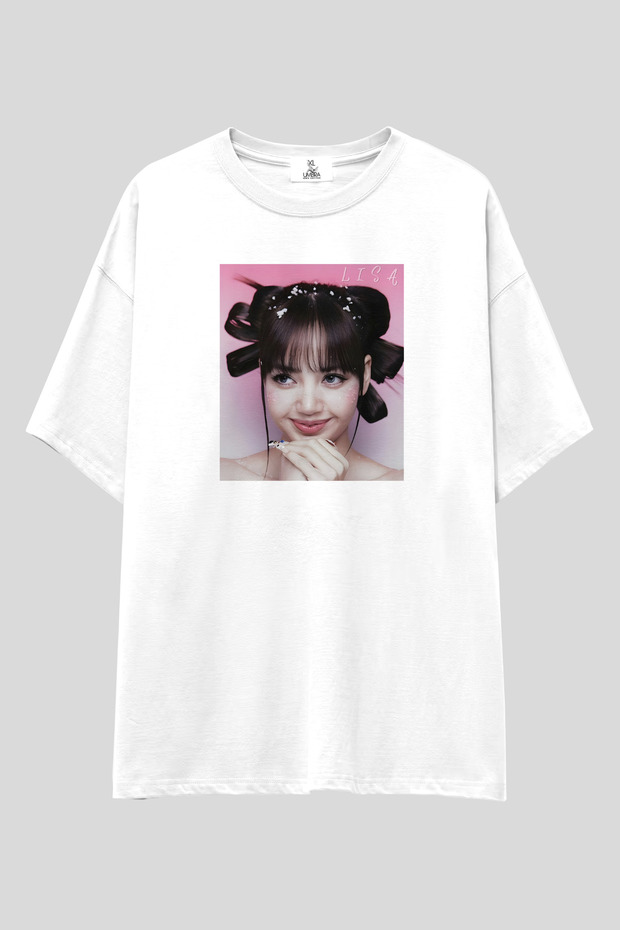 Blackpink Lisa "Pink Lalisa" Collection T-Shirt | Unisex 100% Cotton Custom Design Tee