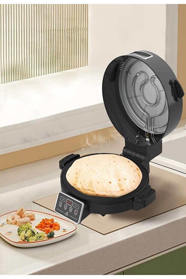 3-in-1 Electric Roti & Arabic Bread Maker - 1