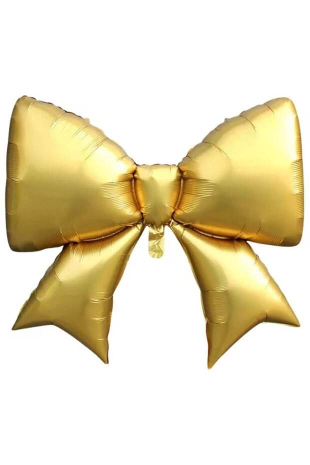 Retro Gold Ribbon Foil Balloon 0906 98X75 cm