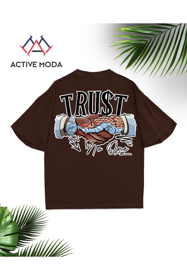 -Erkek Street Style Oversize T-Shirt – Comfortable Fit & Trendy Look Trust