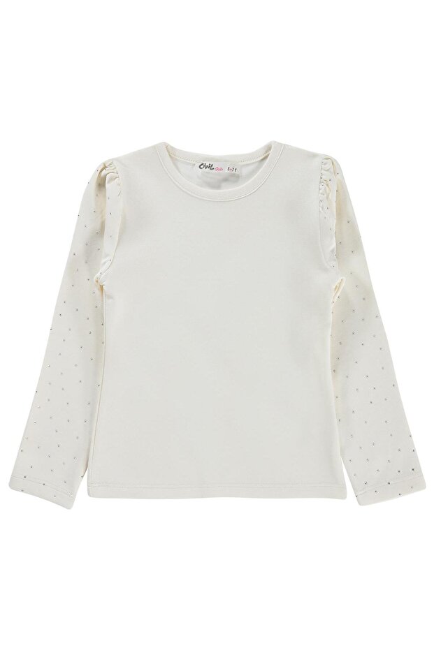 Stoned T-Shirt for Ages 10-13 - Off-White