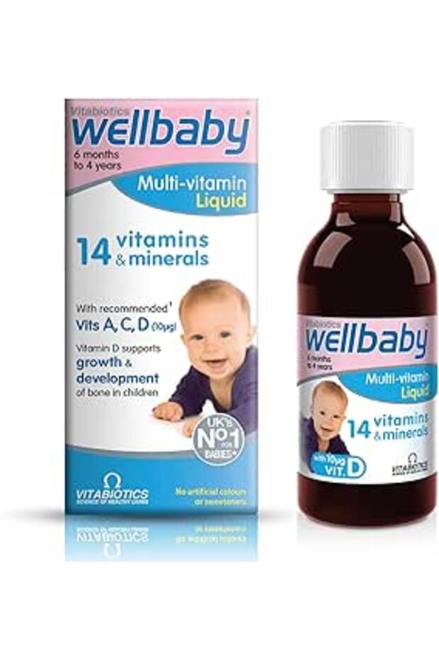 WELLBABY MULTIVIT LIQUID 150ML