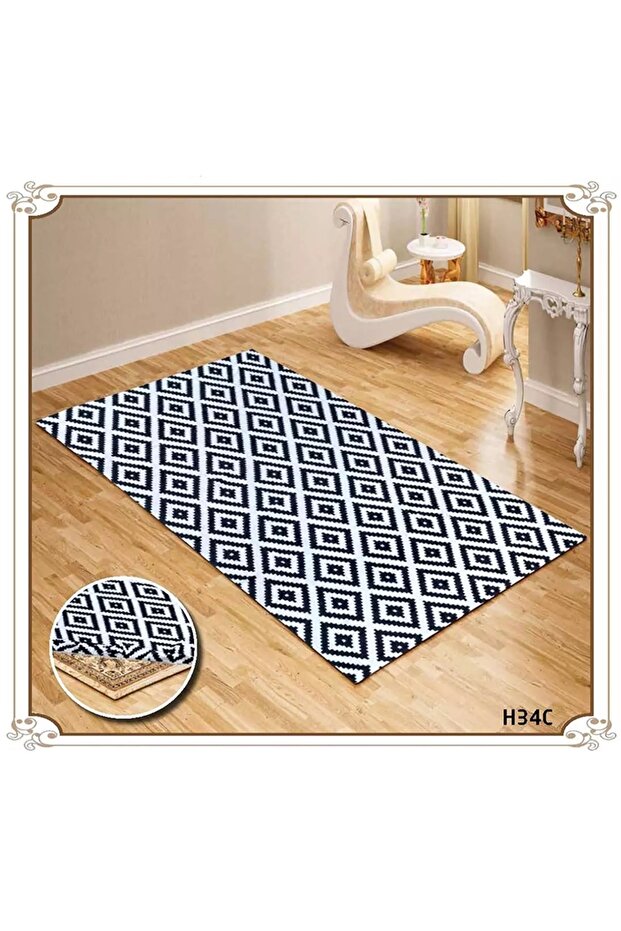 4m2 Rubberized Carpet Cover Patterned H34-C - 2