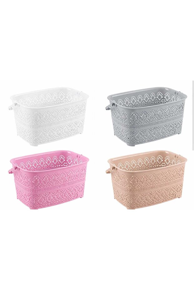 Lace Latch Hook Basket