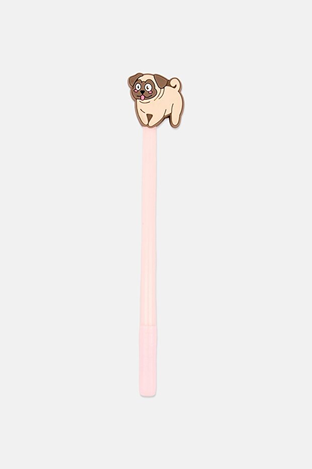 PVC Soft Rubber Cat Writing Ballpoint Pen, Assorted