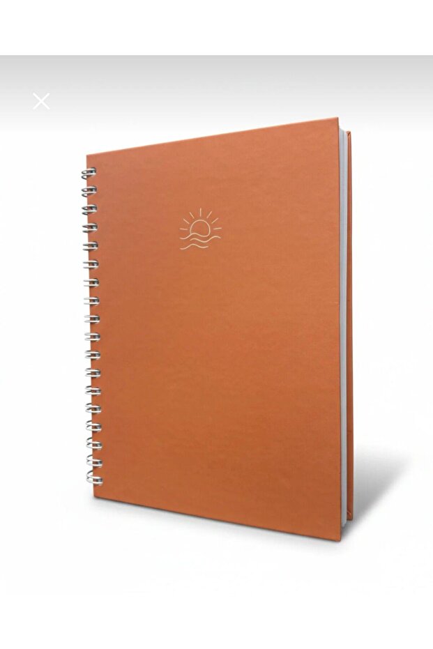 دفتر ملاحظات حلزوني - 120 ورقة مسطرة - 17x24 سم