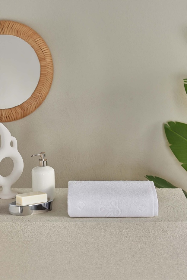 Floretta Bow Hand and Face Towel 50X80 cm