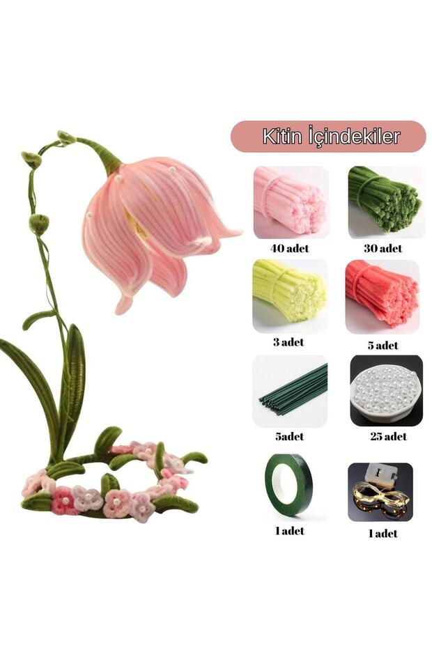 Şönil Lamba Kiti(Pembe)