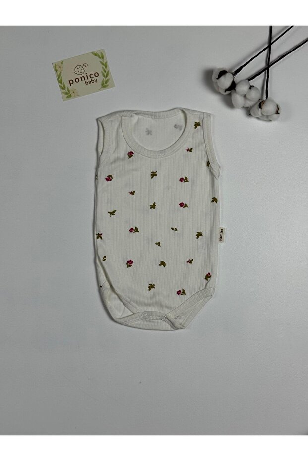Flower Patterned Bib