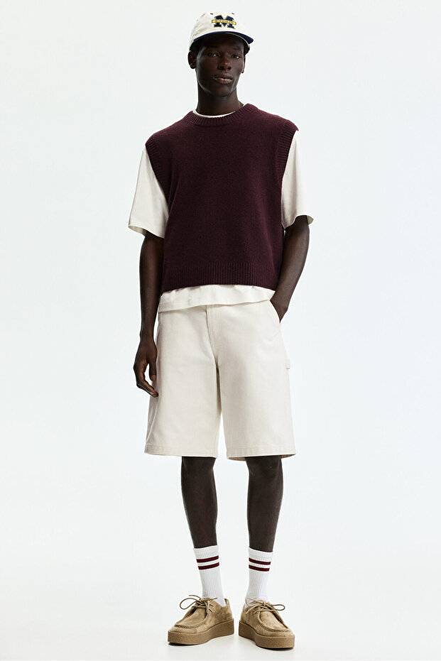 Carpenter Şort Relaxed Fit