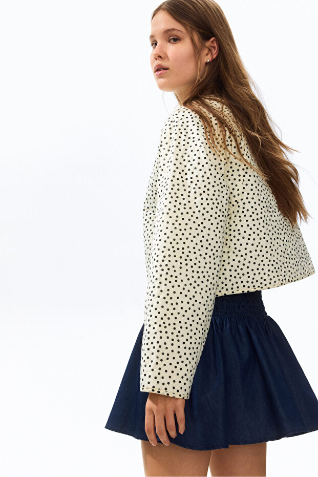 Kapitone Oversize Ceket - 5