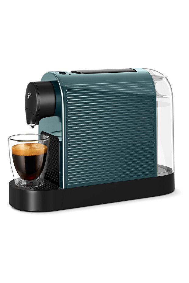 Cafissimo Pure Plus Capsule Coffee Maker, Deep Teal - 2