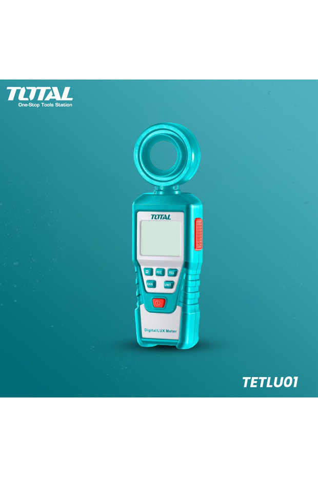 TOTAL Digital Light Meter TETLU01 Lux Meter 0-100000 Lux LCD Auto Range Illuminance Tester