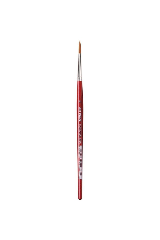 5580 Series Brush No:4 Cosmotop Spin Synthetic Round Watercolor Brush