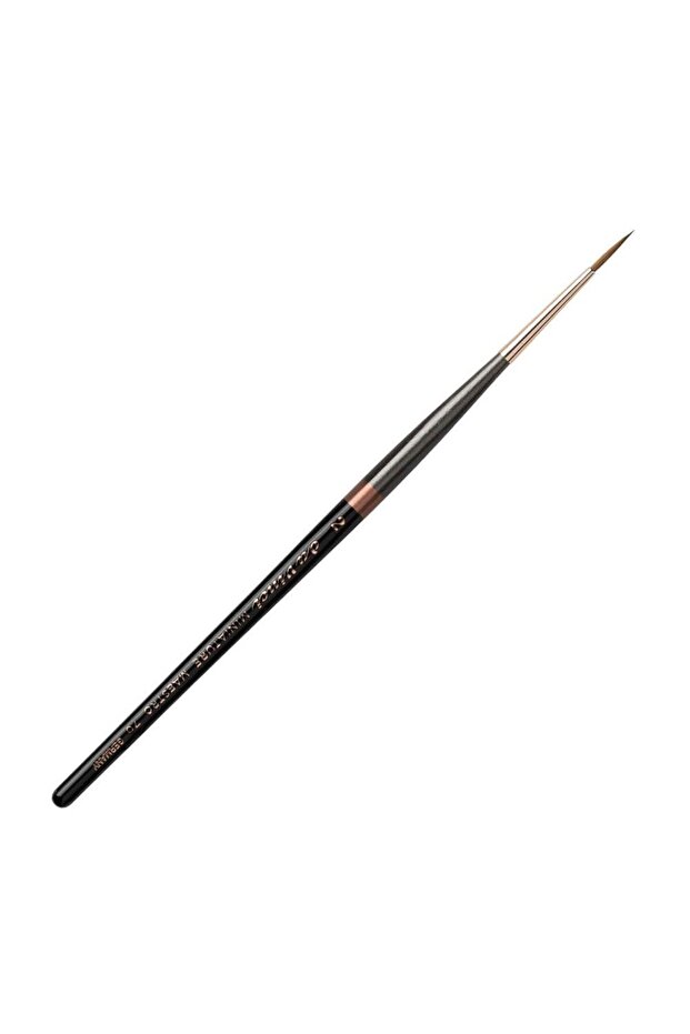 Series 70 Red Sable Hair Round Gilded and Watercolor Brush No:2