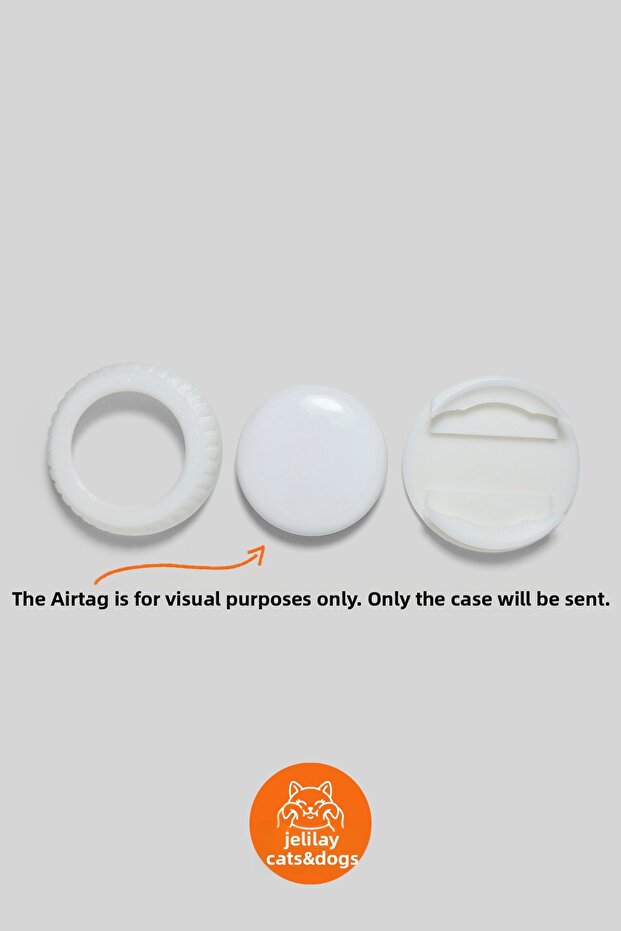 حافظة طوق للقطط والكلاب متوافقة مع Airtag (الحافظة فقط)