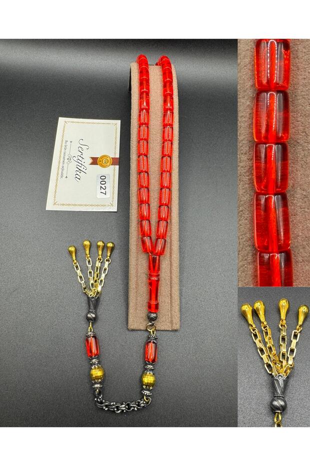 Special Series Fire Amber Praying Beads