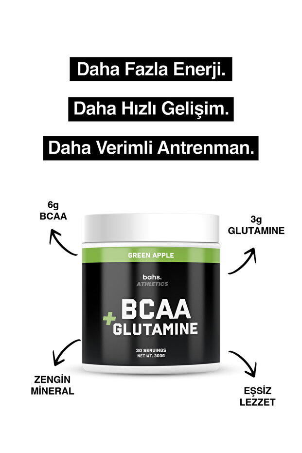 BCAA+ Glutamine - 30 Servis - 300gr - 3