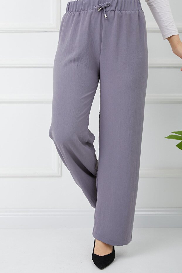 Women's Hijab Airobin Fabric Wide Leg Pants
