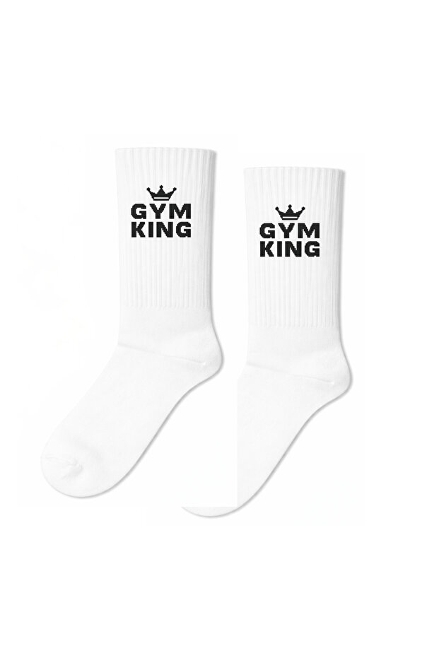 جوارب رياضية ملونة منقوشة من Gym King