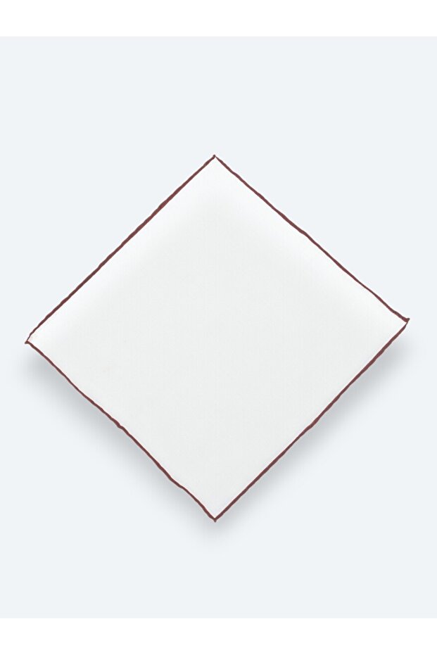 Mor %100 Keten Mendil - 1