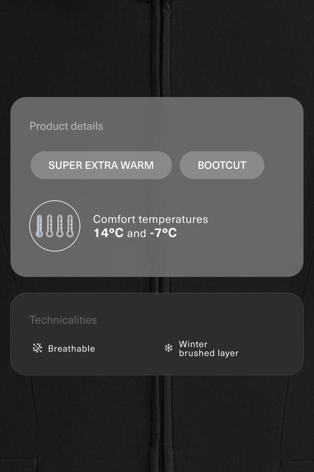 Super Extra Warm Seamless Bootcut Pantolon - 5