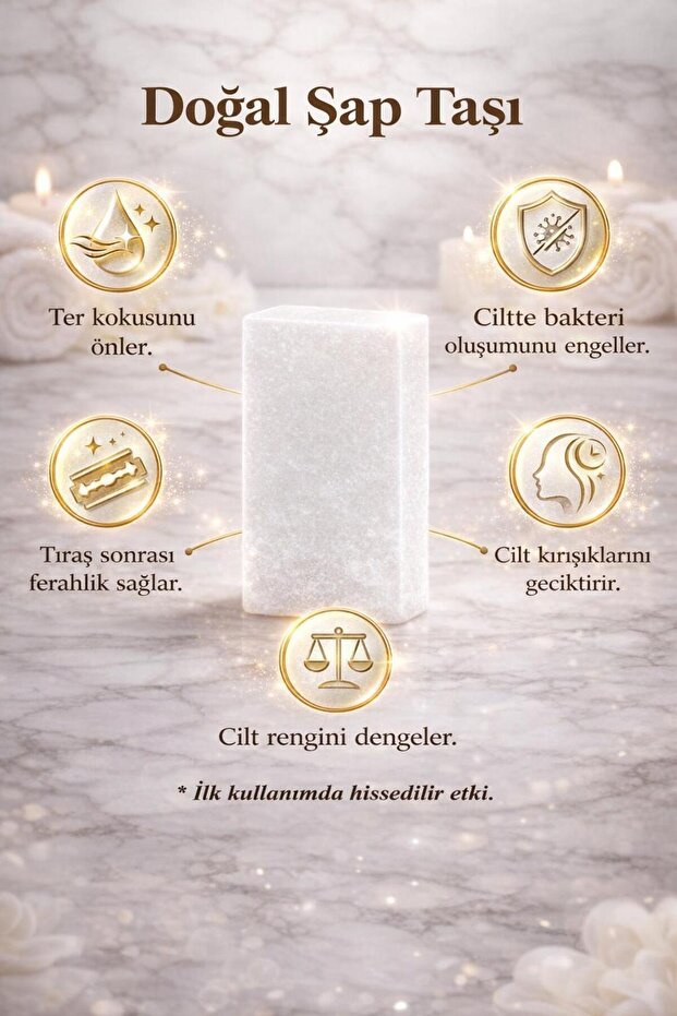 Cilt Şapı Şap Taşı 2 Adet - 4