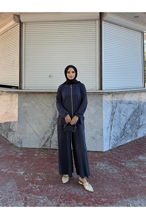 Modal Fabric Cardigan Sports Set