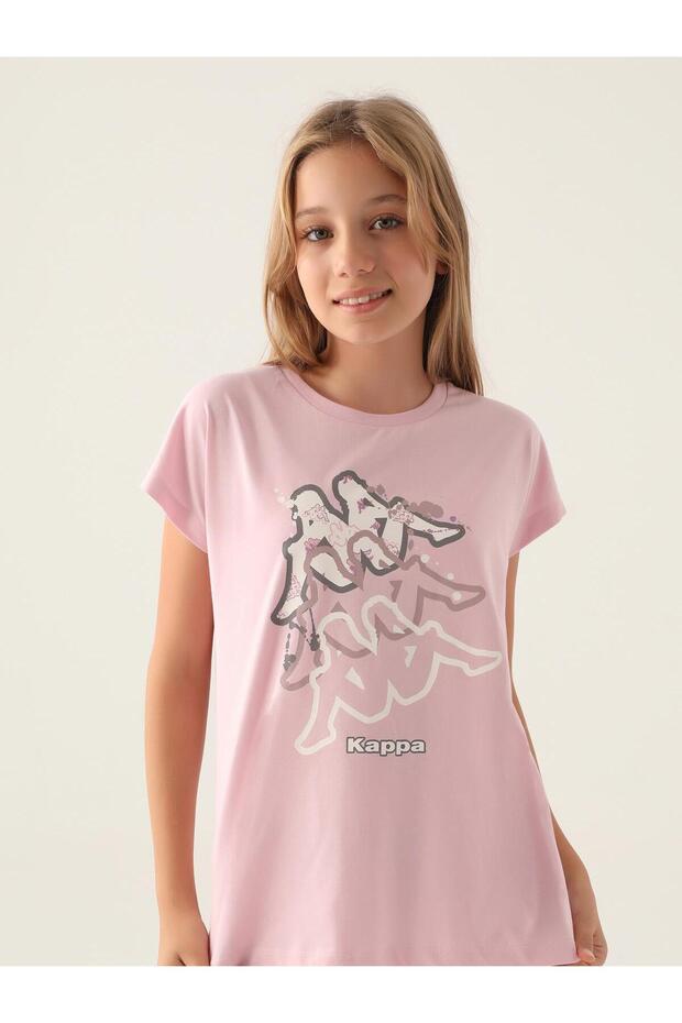 Girl's T-Shirt for Ages 5-15 - Pink