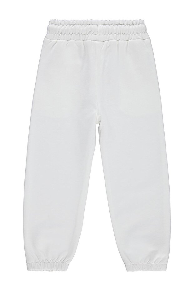 Girl's 2-5 Years Old Sweatpants - Off-White