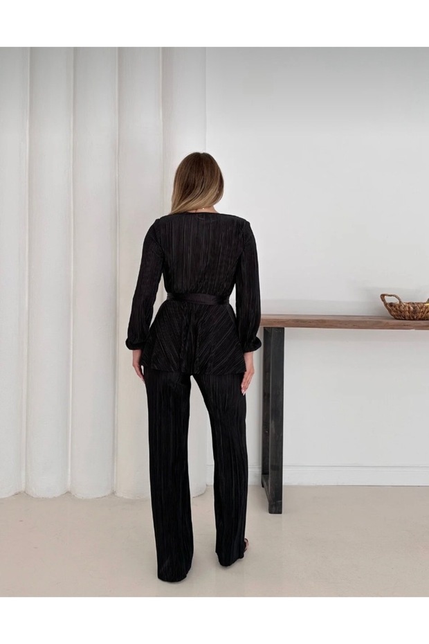 Pleated top and bottom set - 3
