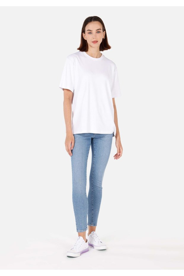 Skinny Fit Women's Indigo Jean Trousers