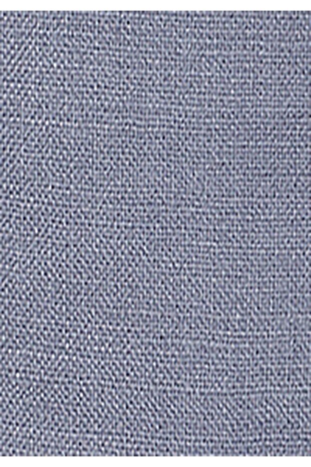 Regular Fit Dokuma Orta Bel Düz Erkek Mavi Şort - 7