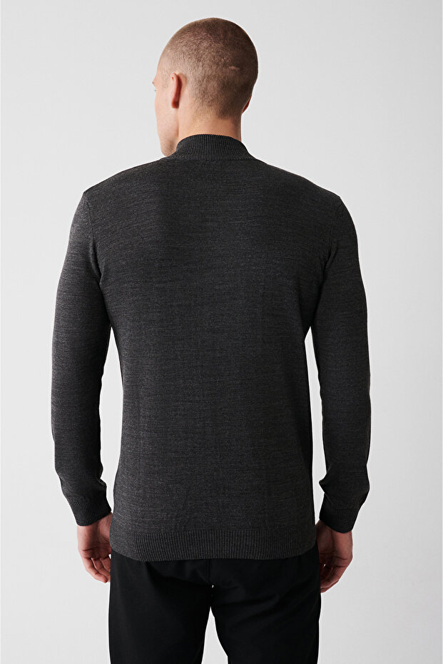 Erkek Antrasit Basic Kazak E005005 - 4