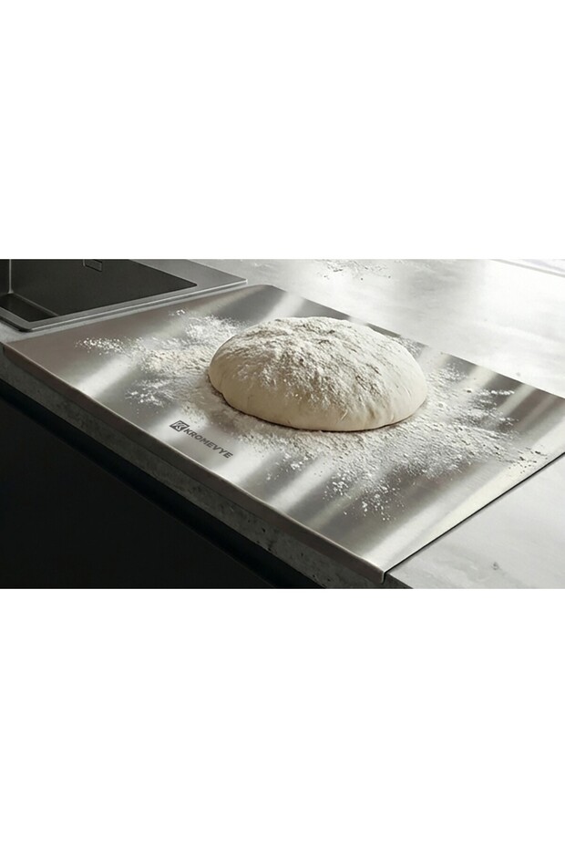 XXL Stainless Steel Cutting Board 60X50 1.2 mm