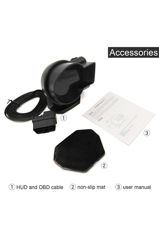 F8 HUD OBD 48 Function Vehicle Data Display Head Up Display - 4