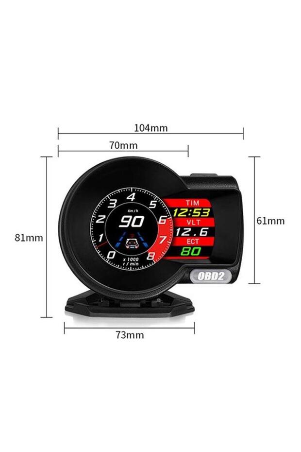F8 HUD OBD 48 Function Vehicle Data Display Head Up Display - 3