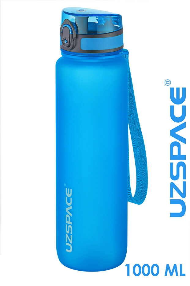 Large Size 28 cm Uzspace 1000ml 1 Liter Water Flask Bpa No Odor Leakage 3038