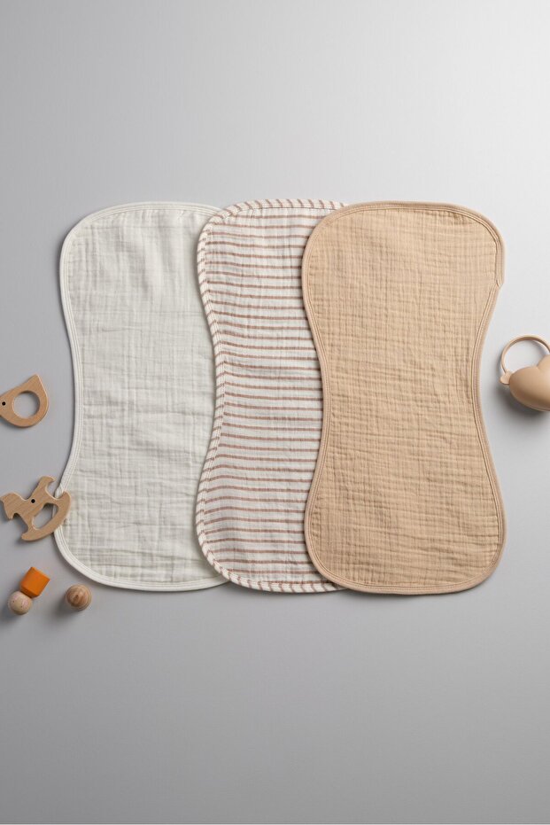 Mother Baby 4 Layer Muslin Shoulder Cover (Coffee)