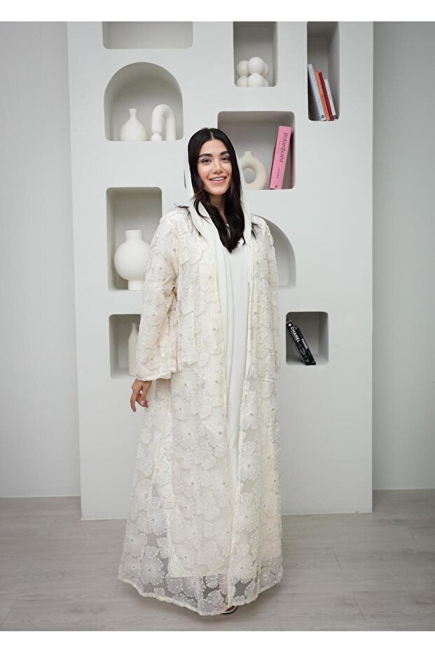 Bling Abaya Set – Elegant & Modest Long Abaya for Women | Refined Daily & Evening Wear