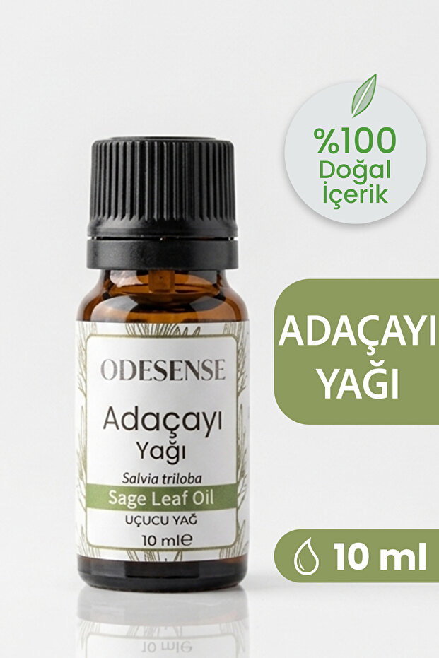 زيت المريمية العطري 10 مل، محتوى طبيعي ونقي 100%، زجاجة بغطاء قابل للتنقيط