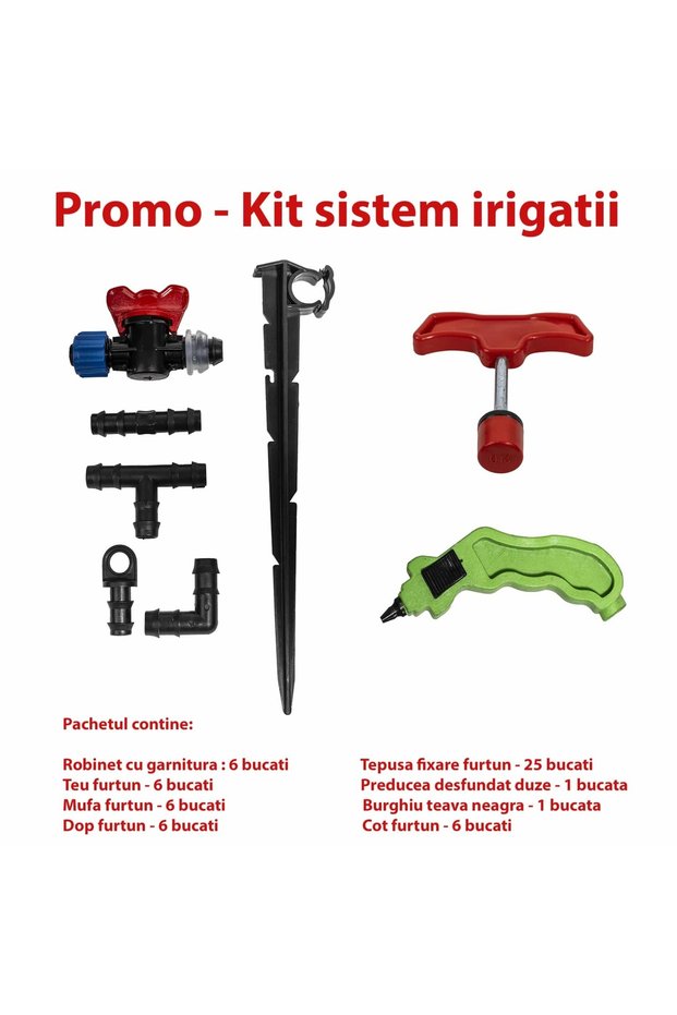 Drip Irrigation Hose Accessory Set