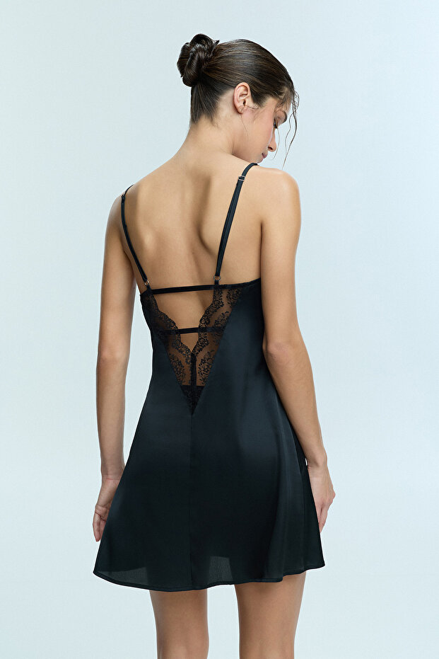 Rochie neagră Ange - 5